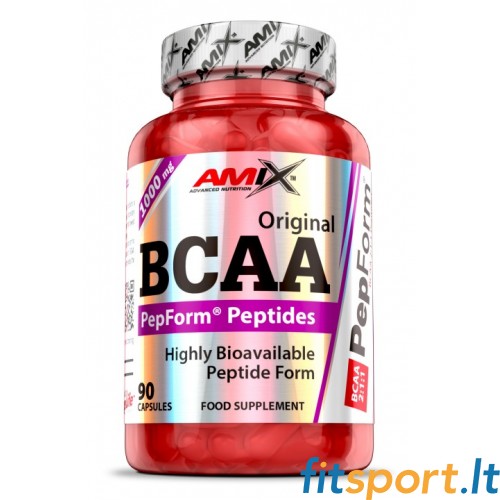 Amix  PepForm® BCAA Peptides (BCAA peptidai) 90kaps 